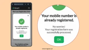 Your-number-is-already-registered